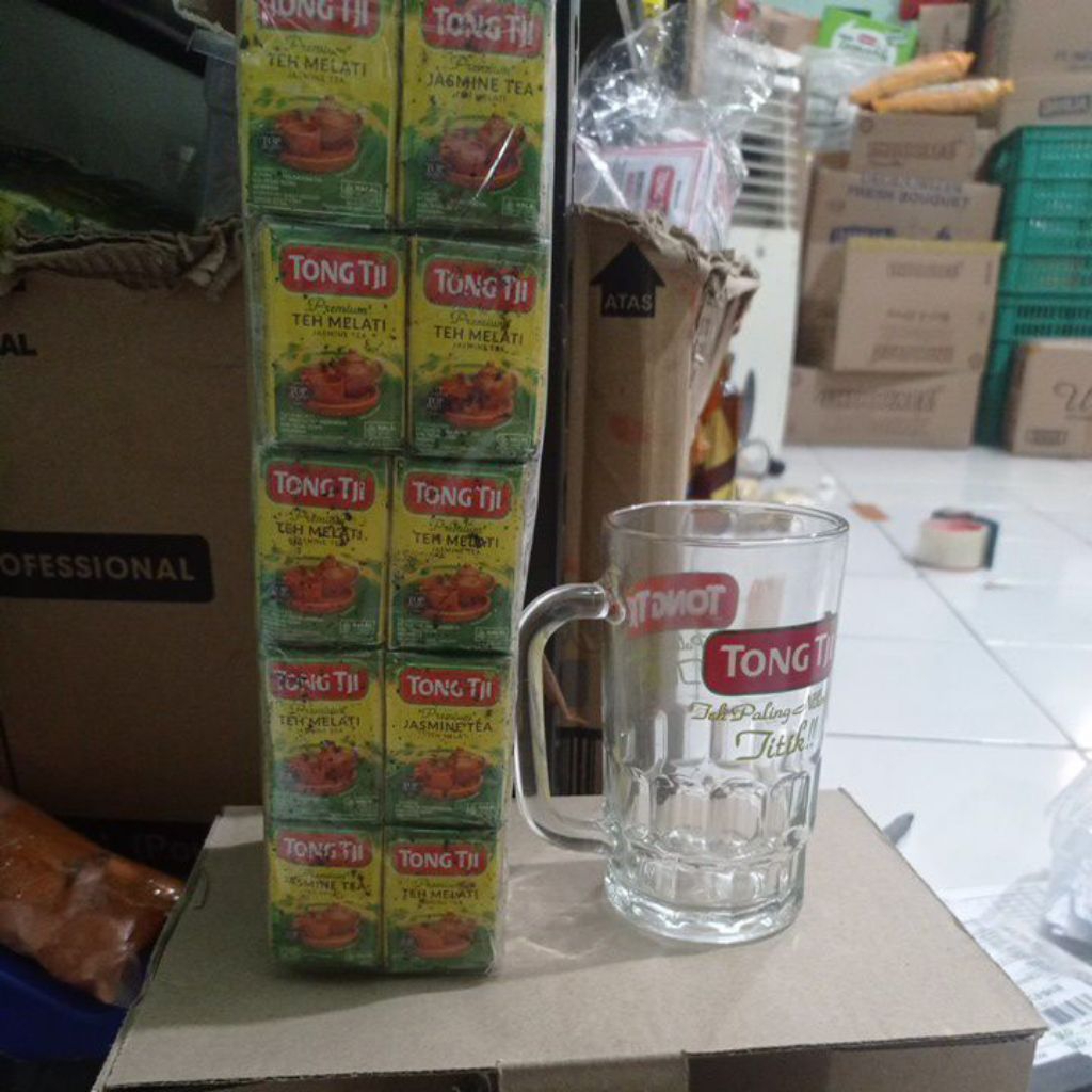 

Tong Tji Premium 9gram x 50pcs DENGAN GELAS BESAR