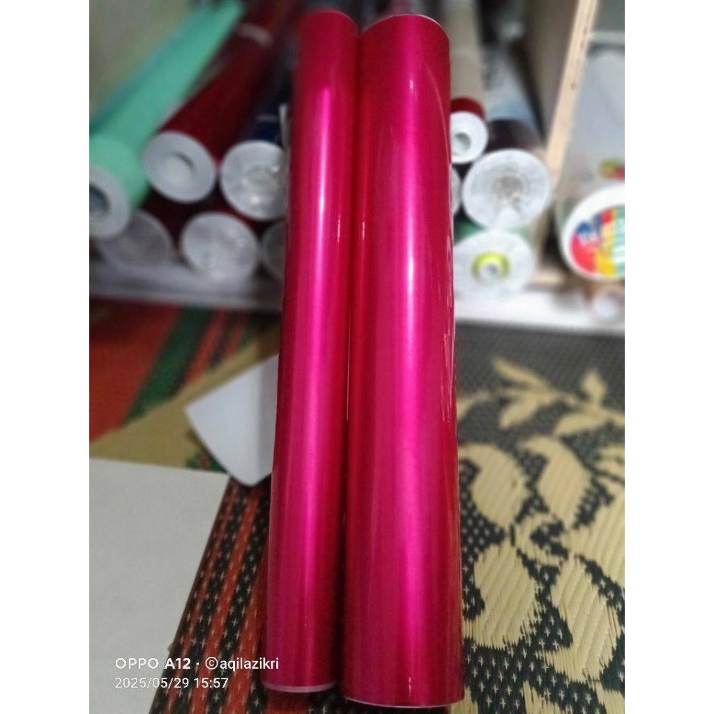 SKOTLET STICKER MOTOR PINK MAGENTA CANDY SKOTLET PINK MAGENT METALIK CANDY STICKER SKOTLET PINK