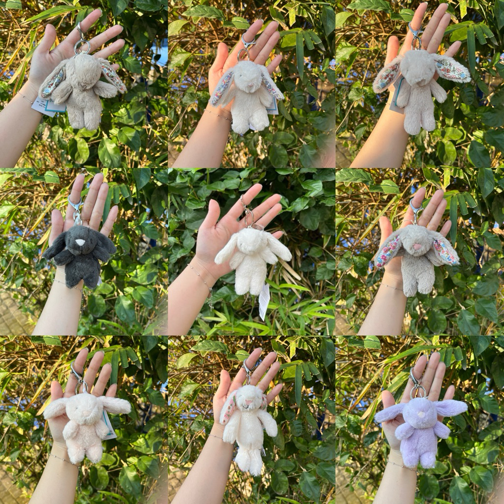 Gantungan Kunci Boneka Jellycat Amuseables / Jellycat Bag Charms / Keychain Plush Jellycat