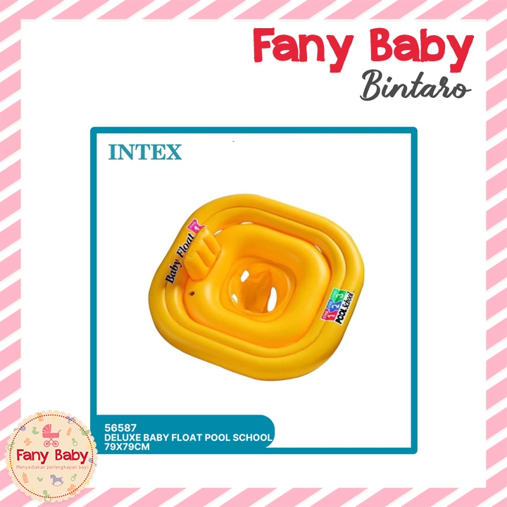 INTEX DELUXE BABY FLOAT POOL SCHOOL 79 X 79 CM - ITTX-56587