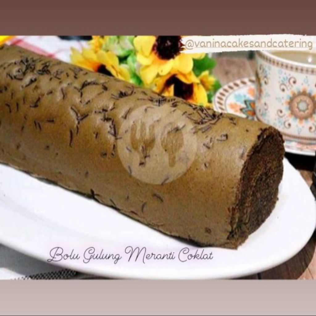 

Bolu Gulung Coklat / Chocolate Roll Cake