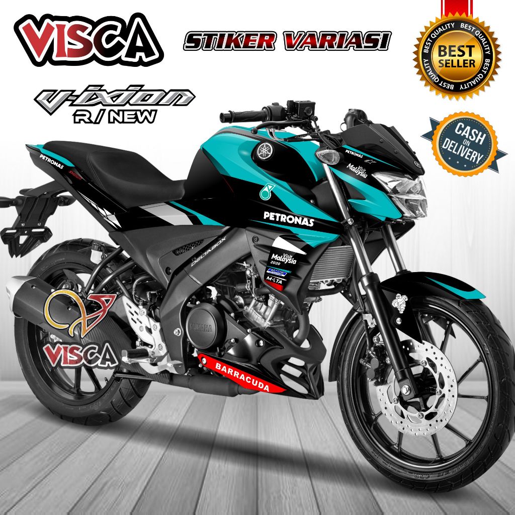 Decal Vixion R Full Body Stiker Vixion R Full Body Striping Vixion R Variasi Full Body Decal Hologra
