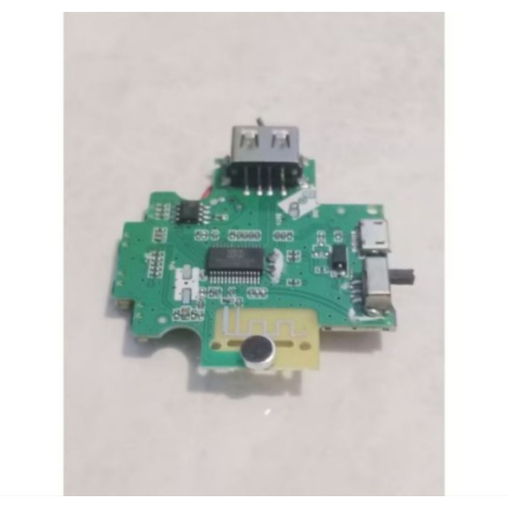 Modul Music Mp3 Bluetooth MIC Memory card plus lampu flash