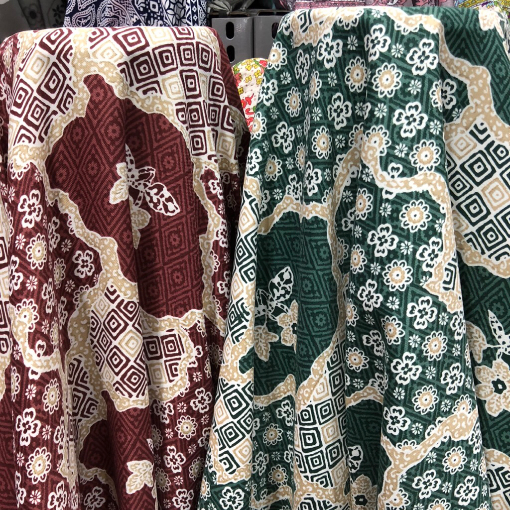 kain shakila motif bunga - kain shakila motif branded - kain shakila motif premium elg