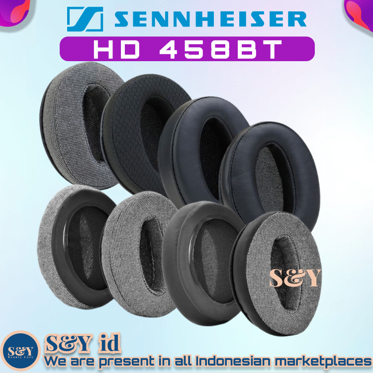 Busa Earpad Sennheiser HD 458BT / HD458BT / HD 458 BT Bantalan Ear Pad Earcup Ear Cup Cushion Foam P