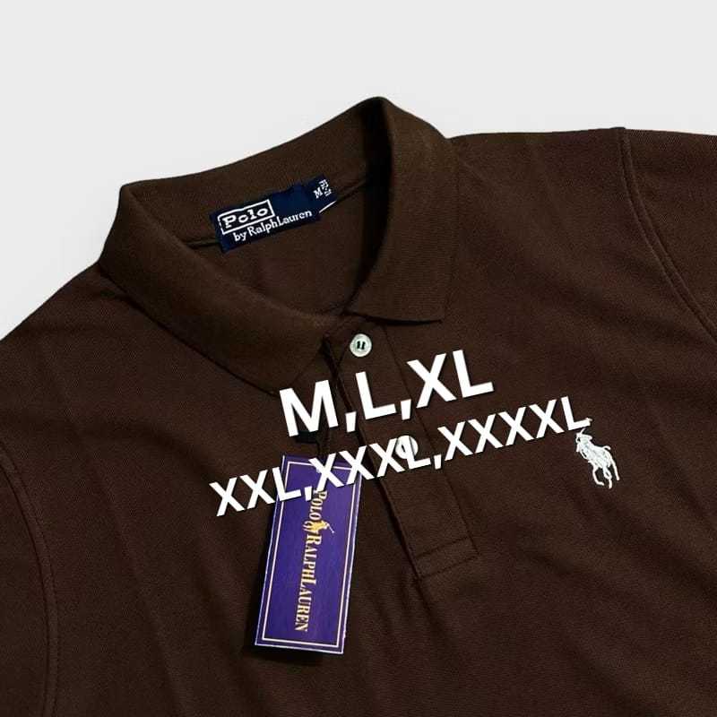 Kaos Kerah Premium JUMBO Polo Shirt Pria / Kaos Kerah Polo Logo/ Kaos Pria Size M L XL 2XL/XXL