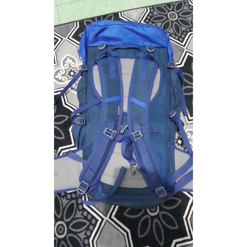 carier eiger lucid 35L, minus pemakaian