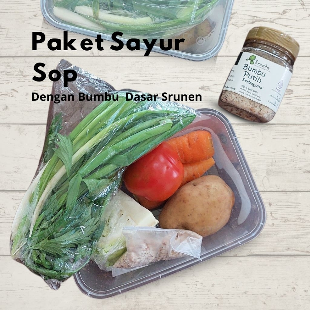 

Paket Sayur Organik/ Sayur Sop Komplit Dengan Bumbu Non MSG