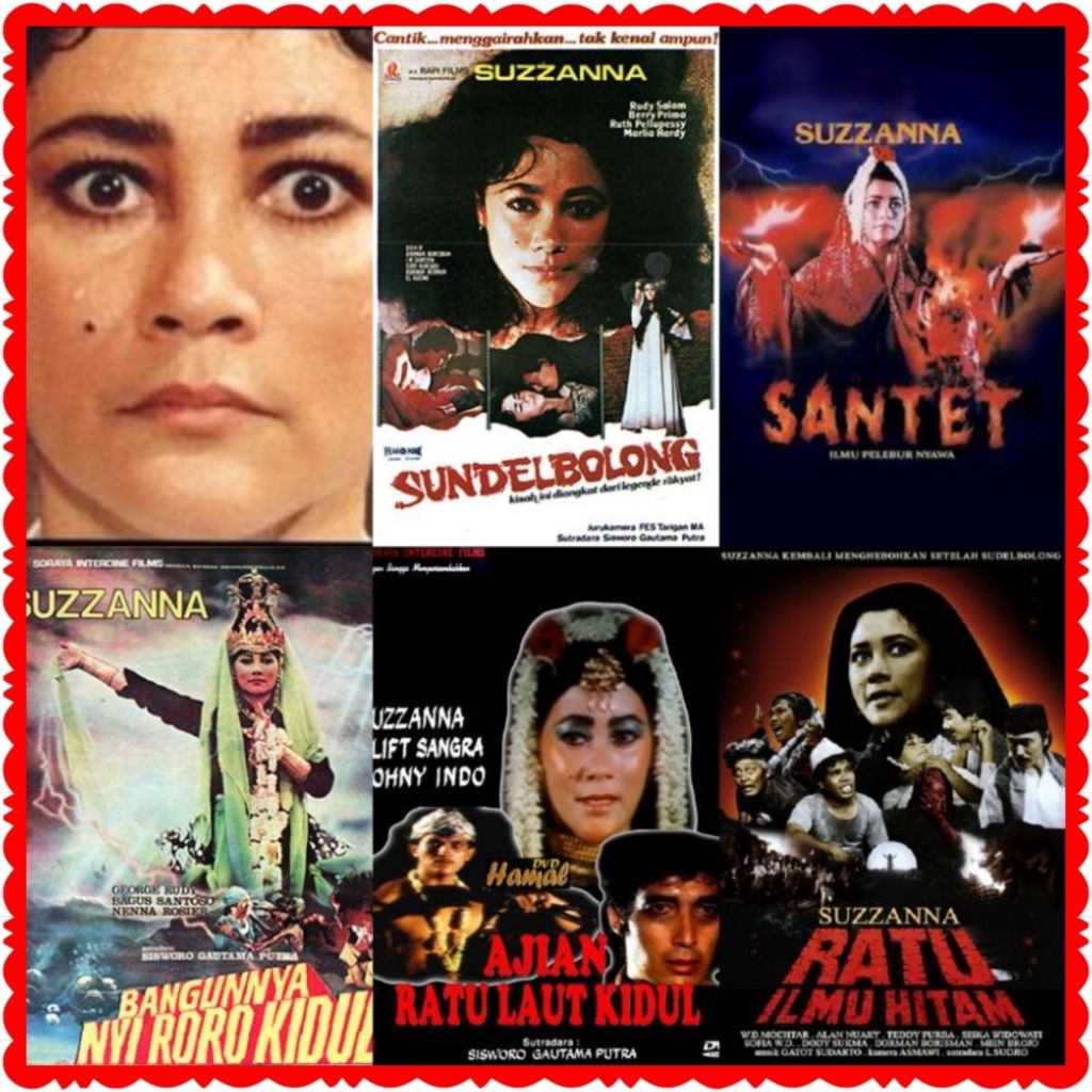 KASET DVD SUZANNA-KASET DVD HORROR INDONESIA SUZANA-LENGKAP PAKAI BOX