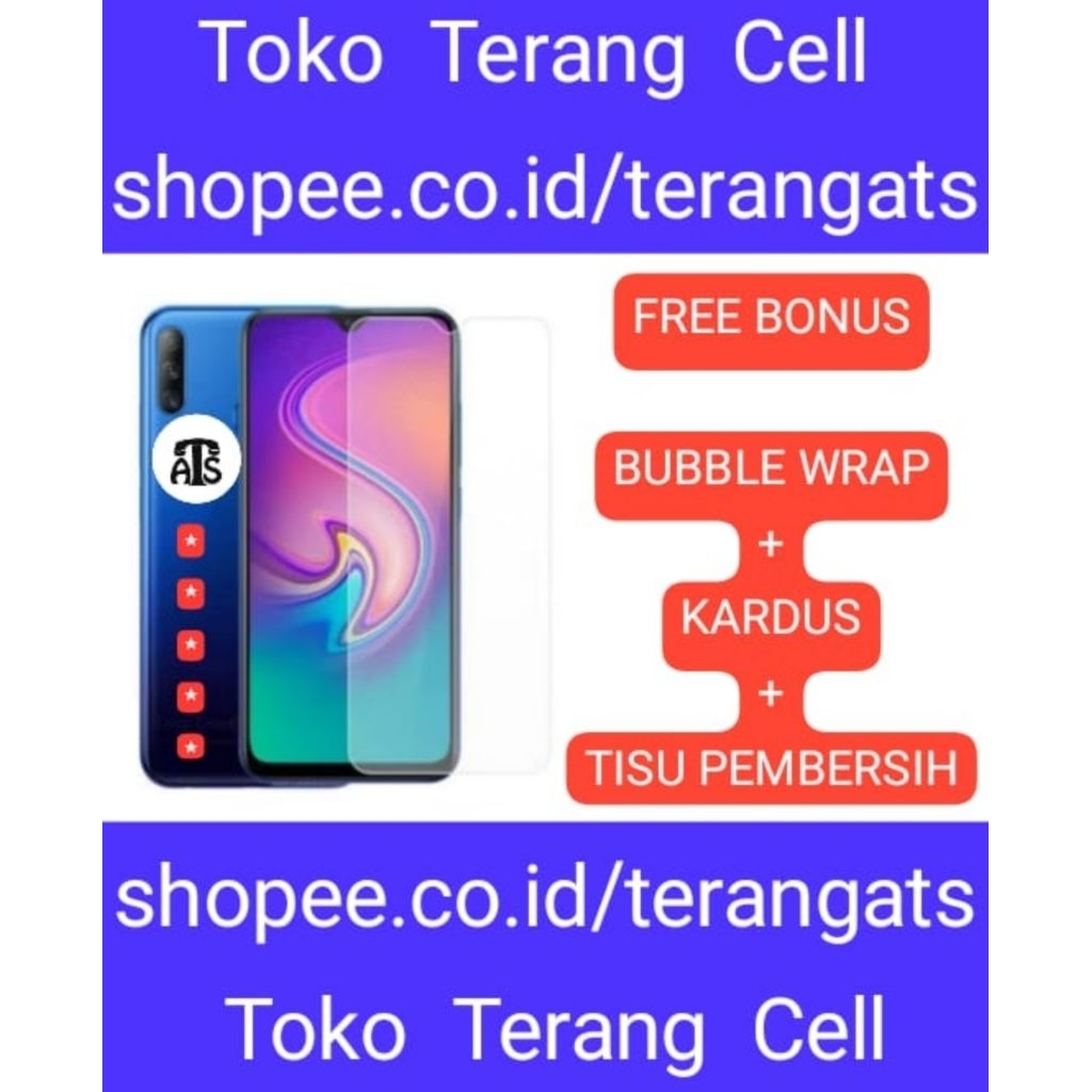 Tempered Glass Clear Samsung Galaxy A12 / TG / TEMPERED GLASS / PELINDUNG LAYAR / ANTI GORES KACA BE