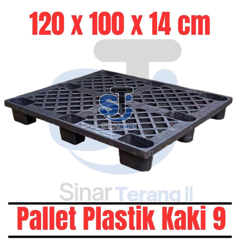 

KODE J8E Palet Plastik Kaki 9 Palet Plastik 12x1x14cm Palet Plastik Alas Barang Gudang Kantor