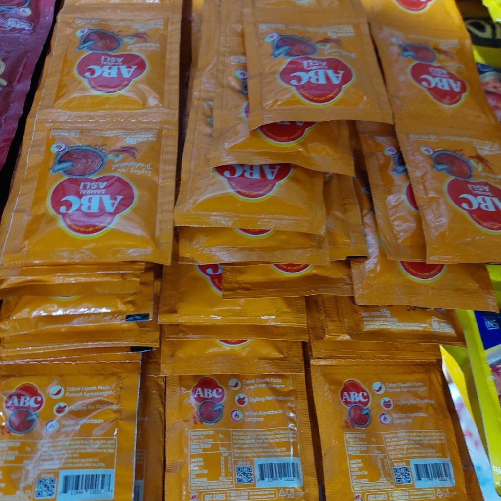 

Sambal abc terasi extra pedas/ sambal abc pedas