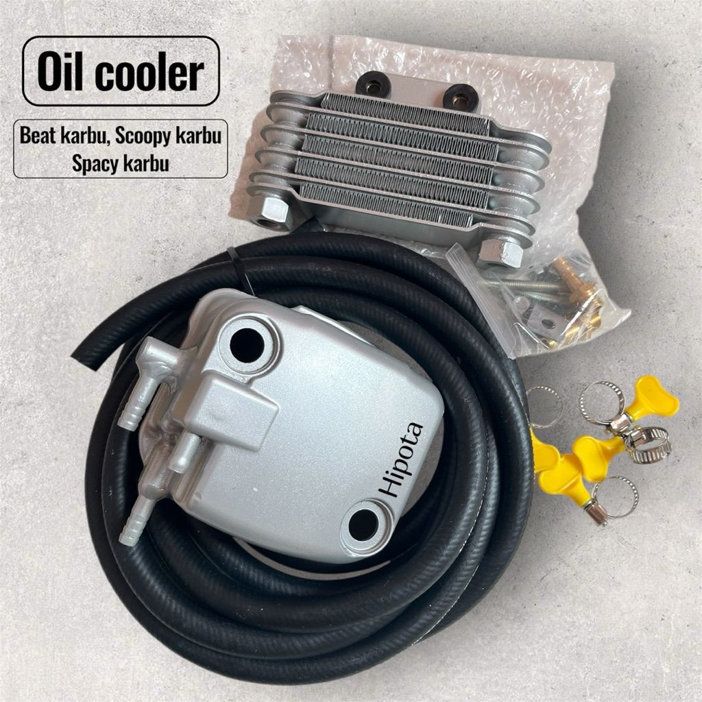 Paket Set Oil Cooler Beat Karbu/Scoopy Karbu /Spacy Karbu KVY