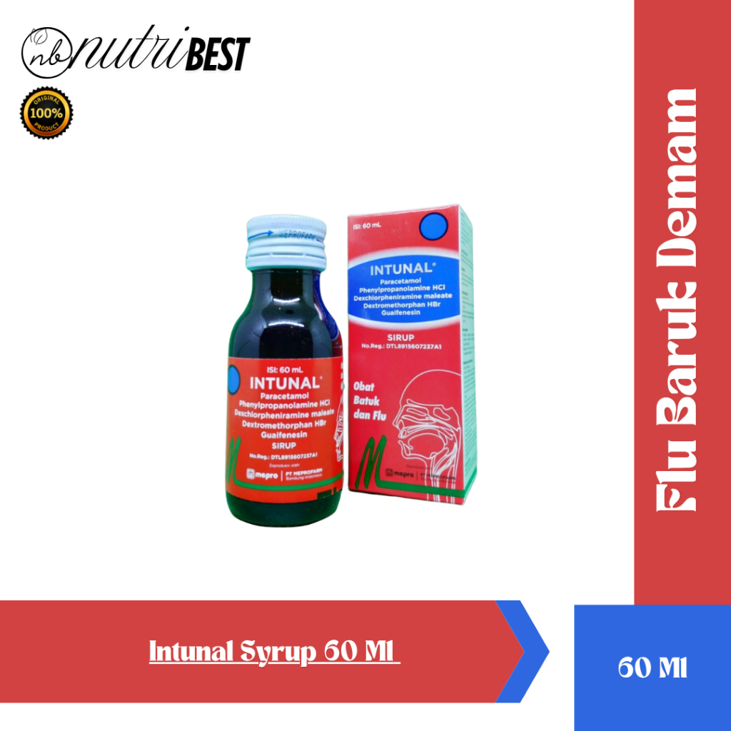 Intunal Syrup 60 Ml Mepro