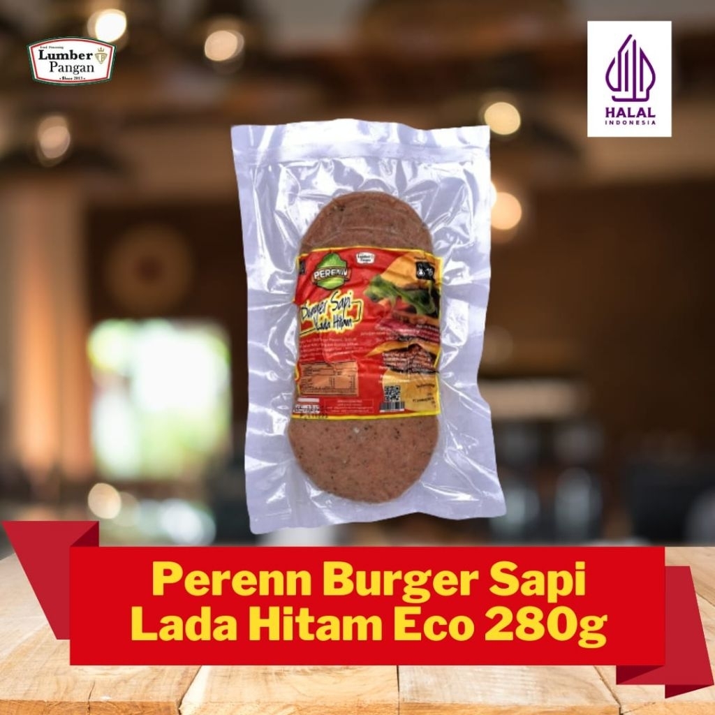 

Daging Burger Sapi Lada Hitam 280g | Halal