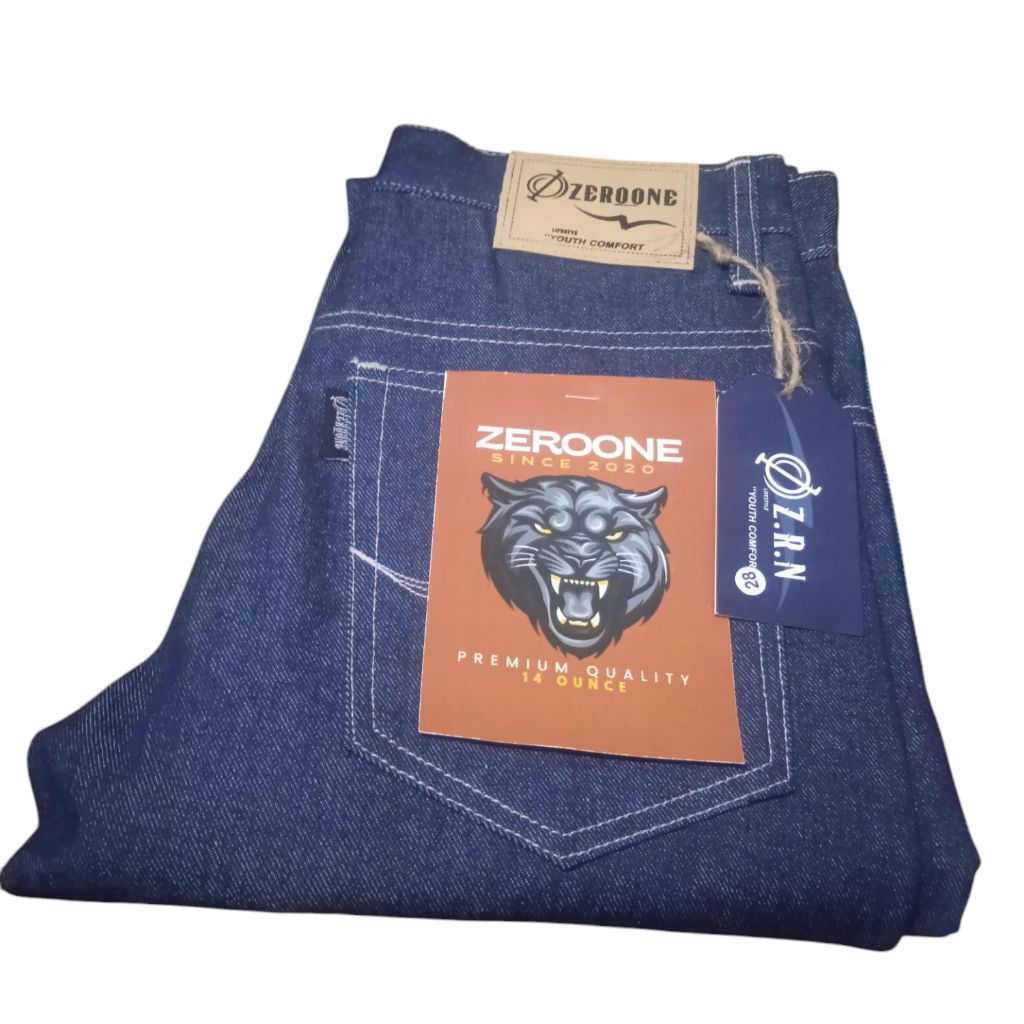 Denim accent blue indigo 14oz