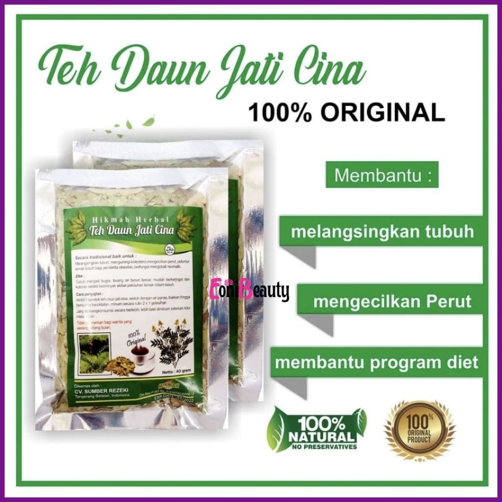 

Teh Daun Jati Cina // Herbal Tea 100% Organic