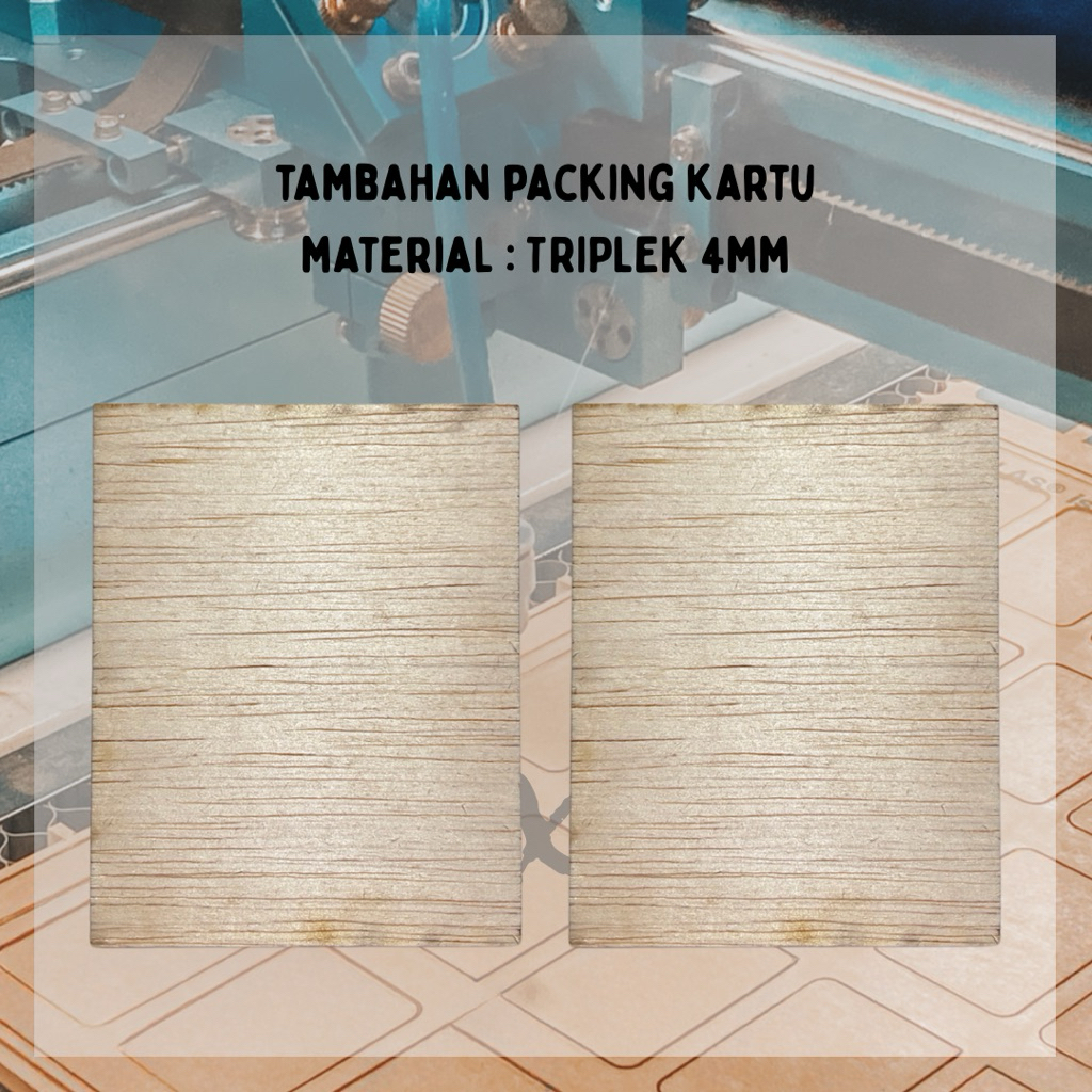 

Packaging Triplek untuk Kartu POKEMON TCG / PACKAGING TRIPLEK