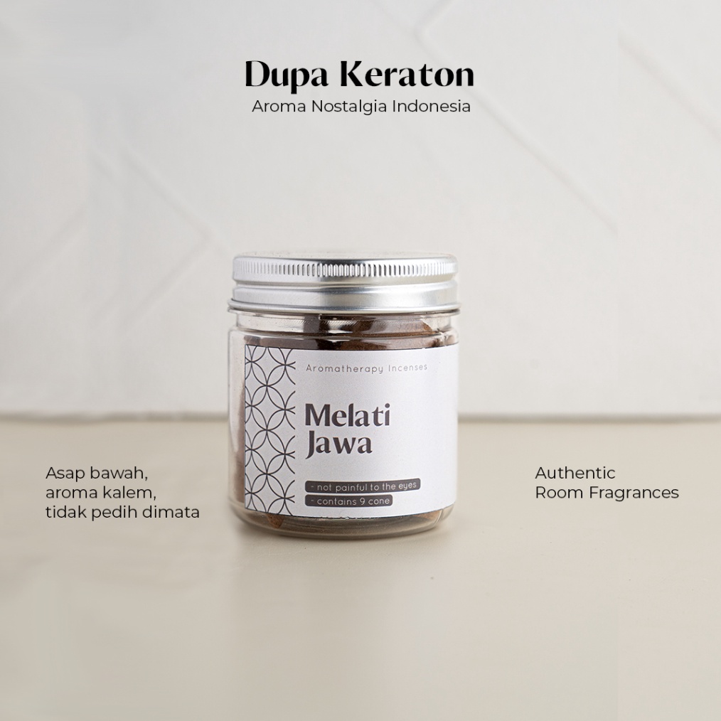 KODE G37N Dupa Aromaterapi  Bukhur Wangi Melati Jawa  Dupa Kerucut by Dupa Keraton