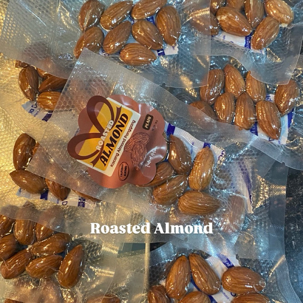 

Roasted Almond 10 gram Pocket Size Kacang Almond Panggang