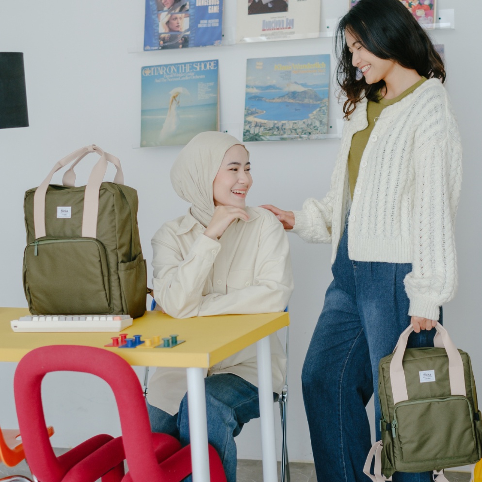 Dapatkan Sekarang FLICKA Nolan Backpack Tas RanselWanita