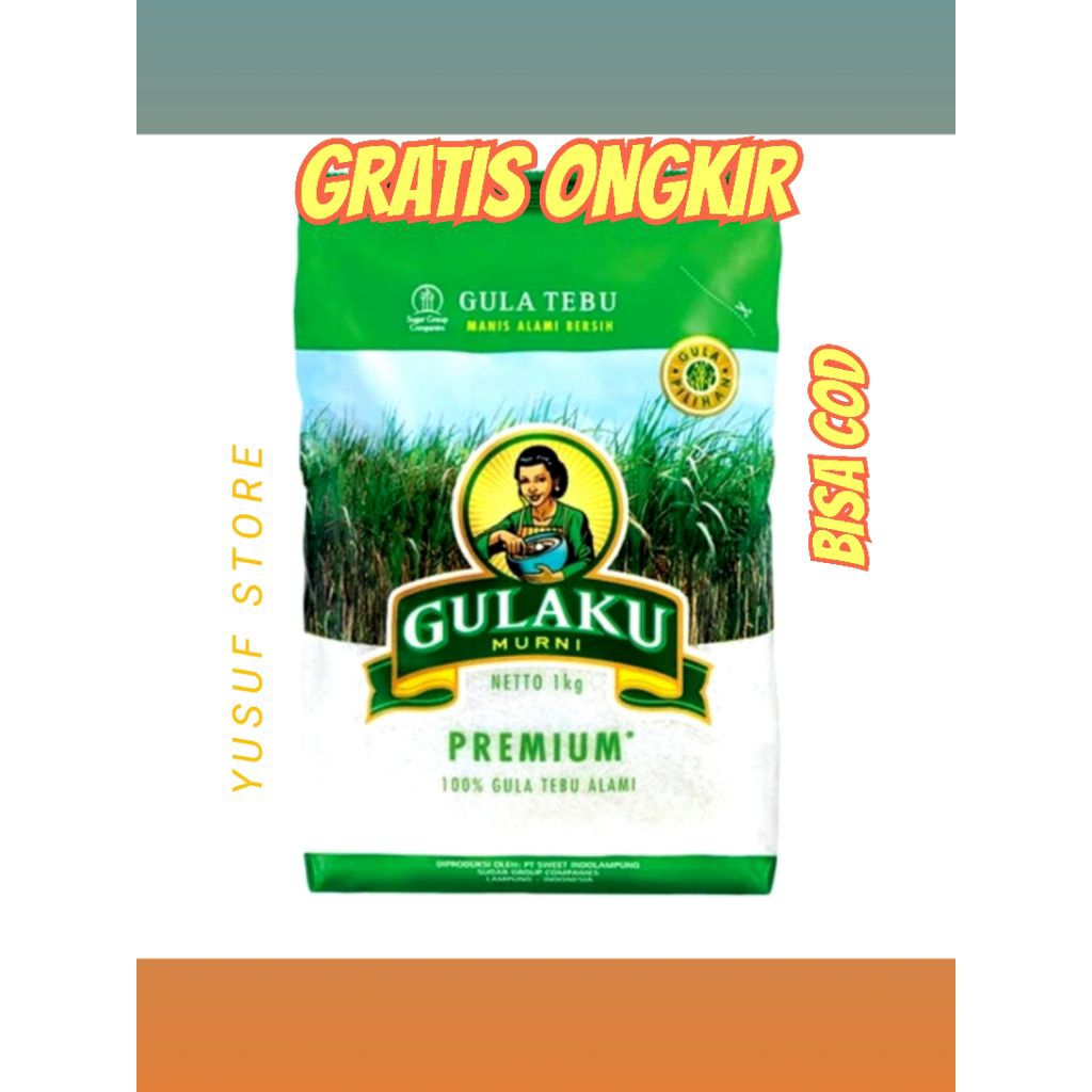 

GULAKU GULA PASIR PREMIUM 1 KG