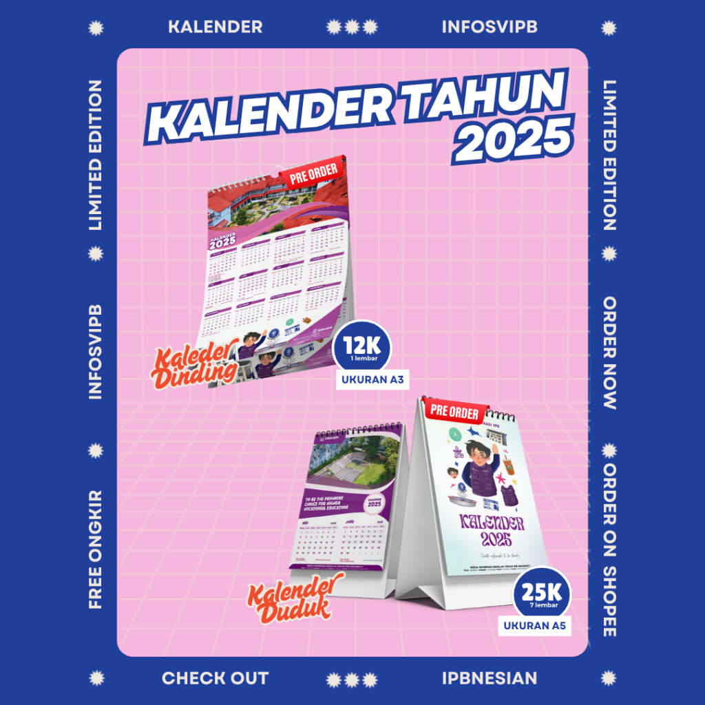 

KALENDER TAHUN 2025 INFO SEKOLAH VOKASI IPB UNIVERSITY