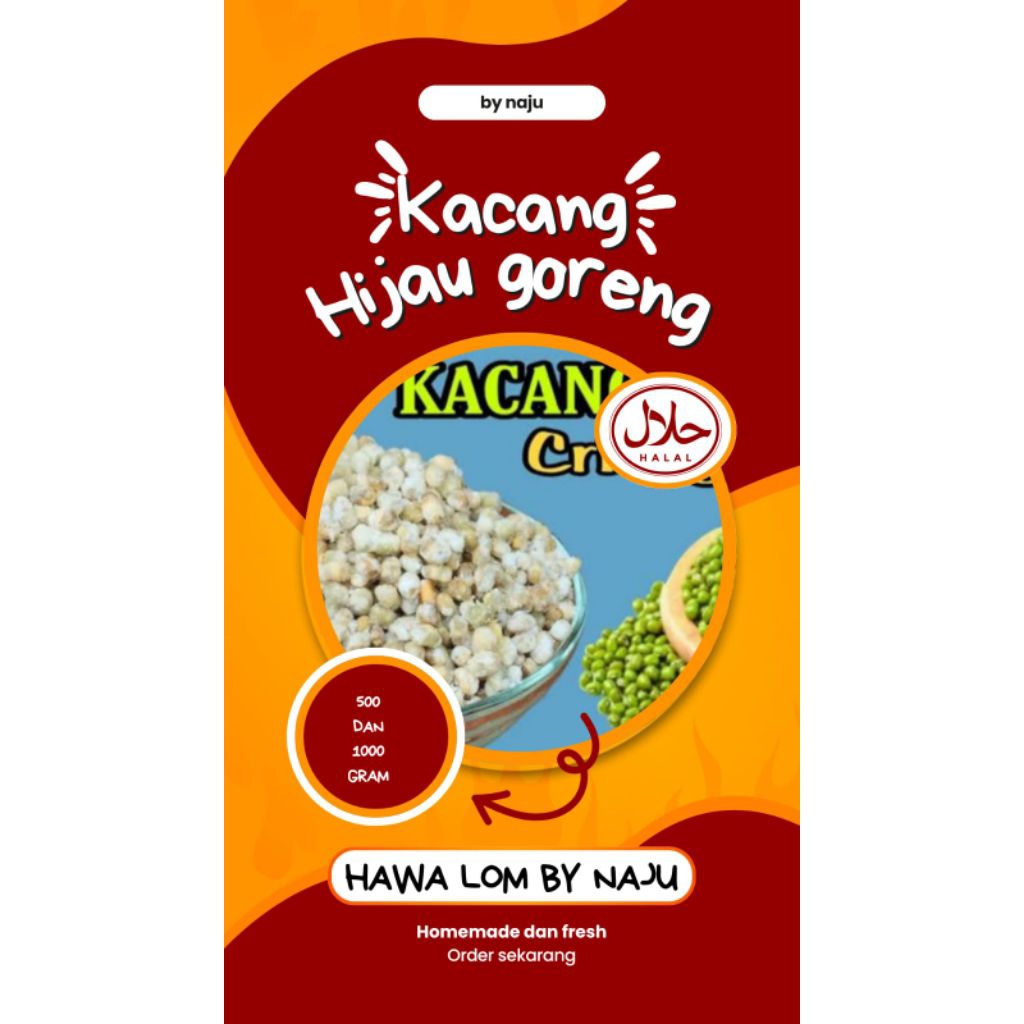 

kacang hijau goreng