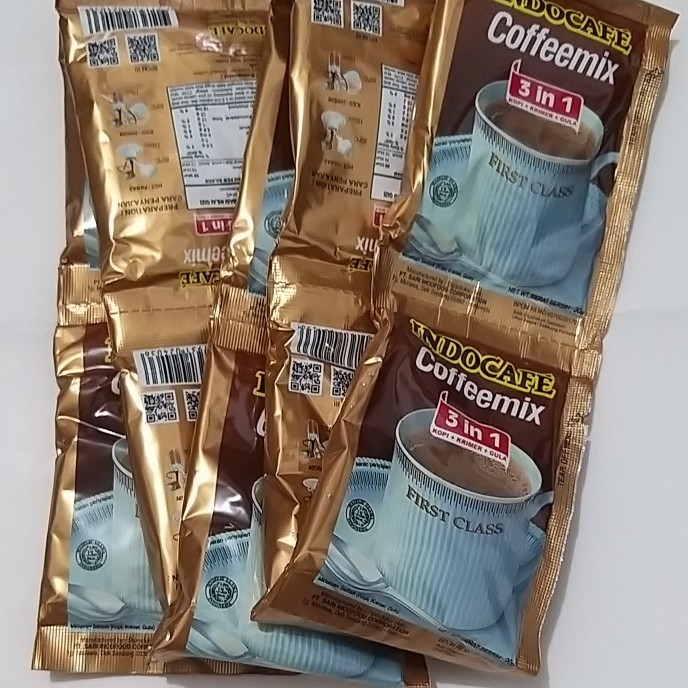 

Indocafe Coffemix 1 Renceng isi 10 Sachet / INDOCAFE COFFEMIX 3 in 1