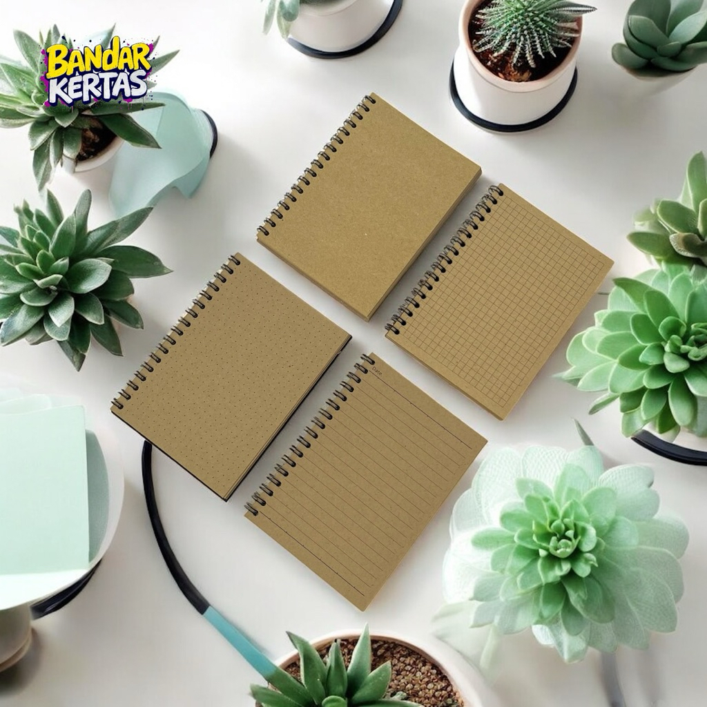 

Notebook A6 Brownpaper/Buku Catatan A6 Brownpaper
