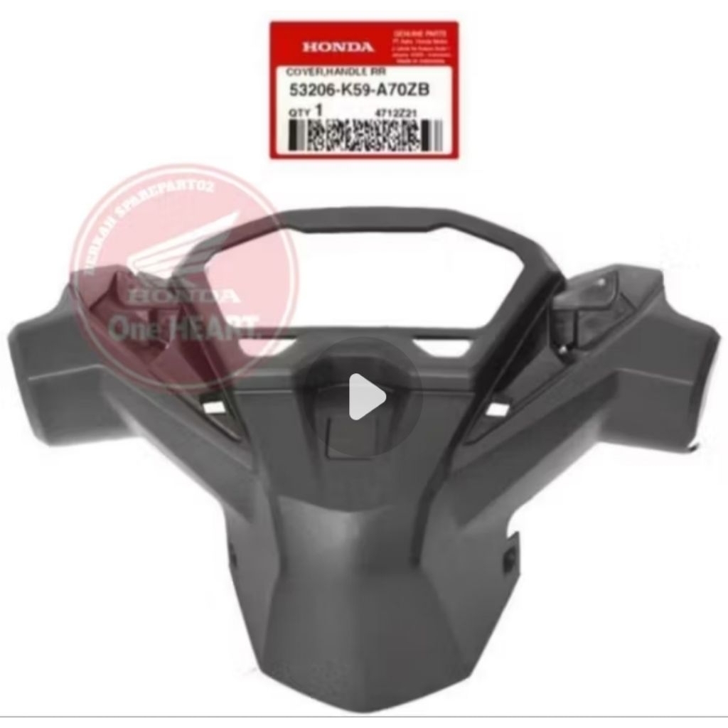 Batok belakang vario new 125/150 k59 Carbon kevlar