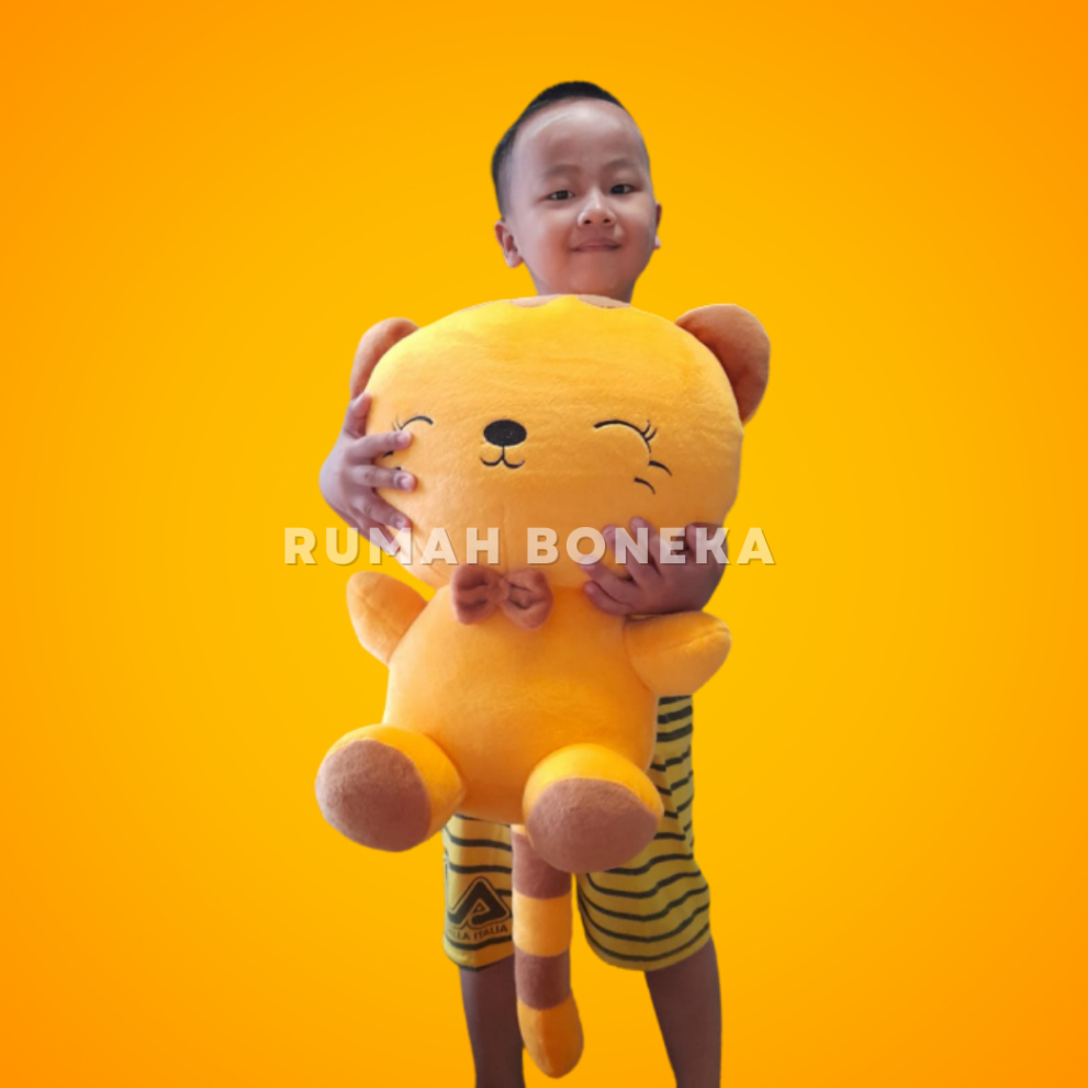 boneka kucing lucu besar - boneka jumbo cat size XL – lucu, lembut, boneka kado anak / pacar