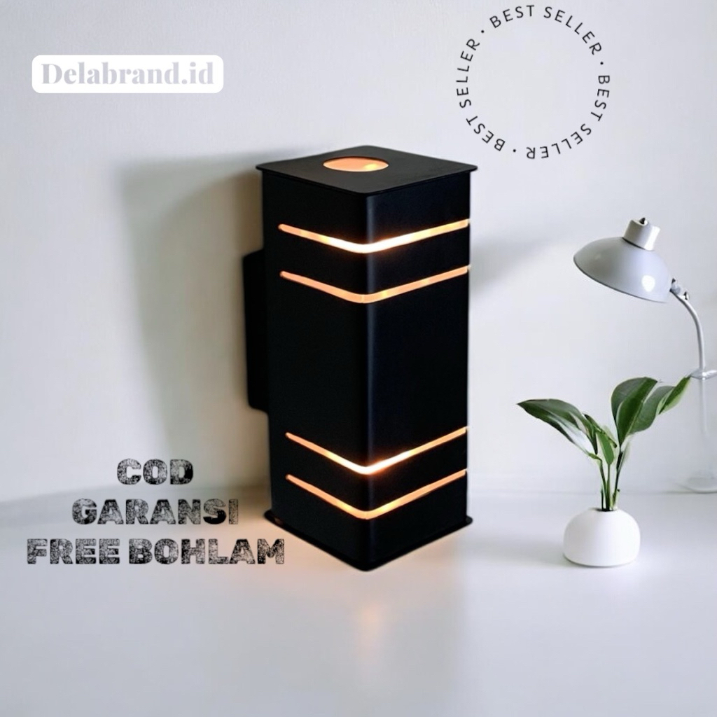 LAMPU DINDING MINIMALIS / LAMPU PILAR / LAMPU HIAS TERAS / LAMPU HIAS OUTDOOR / LAMPU HIAS MINIMALIS