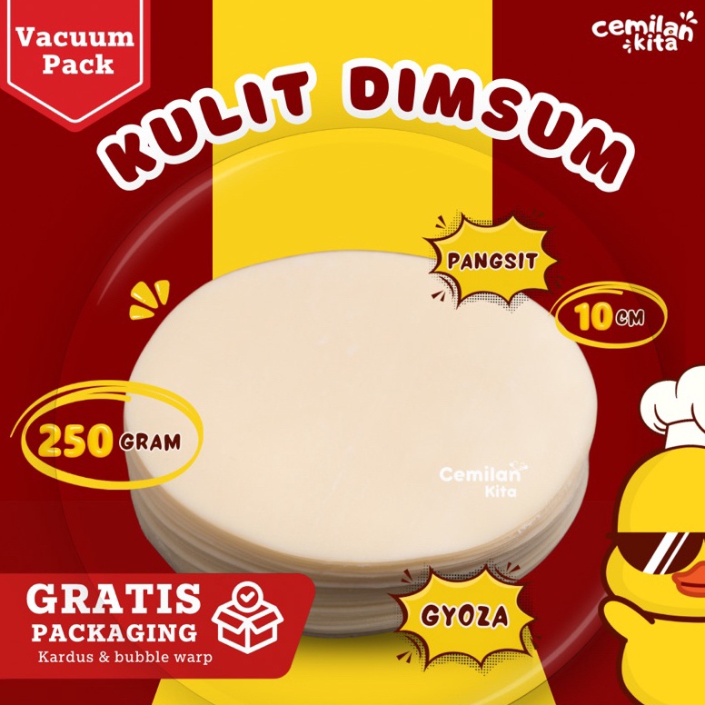 

Hemat Kulit Dimsum Pangsit Lentur Halal Ukuran 1cm Berat 25gr Cemilan Kita