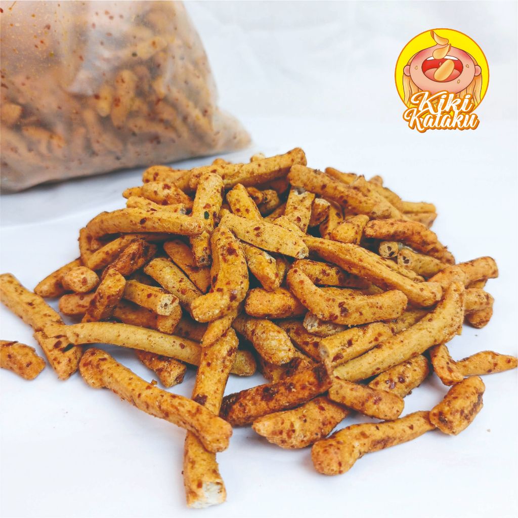 

BEST SELLER-BASRENG PEDAS BAKSO GORENG STIK PEDAS DAUN JERUK 400gr MURAH CAMILAN SNACK RENYAH GURIH NAGIH