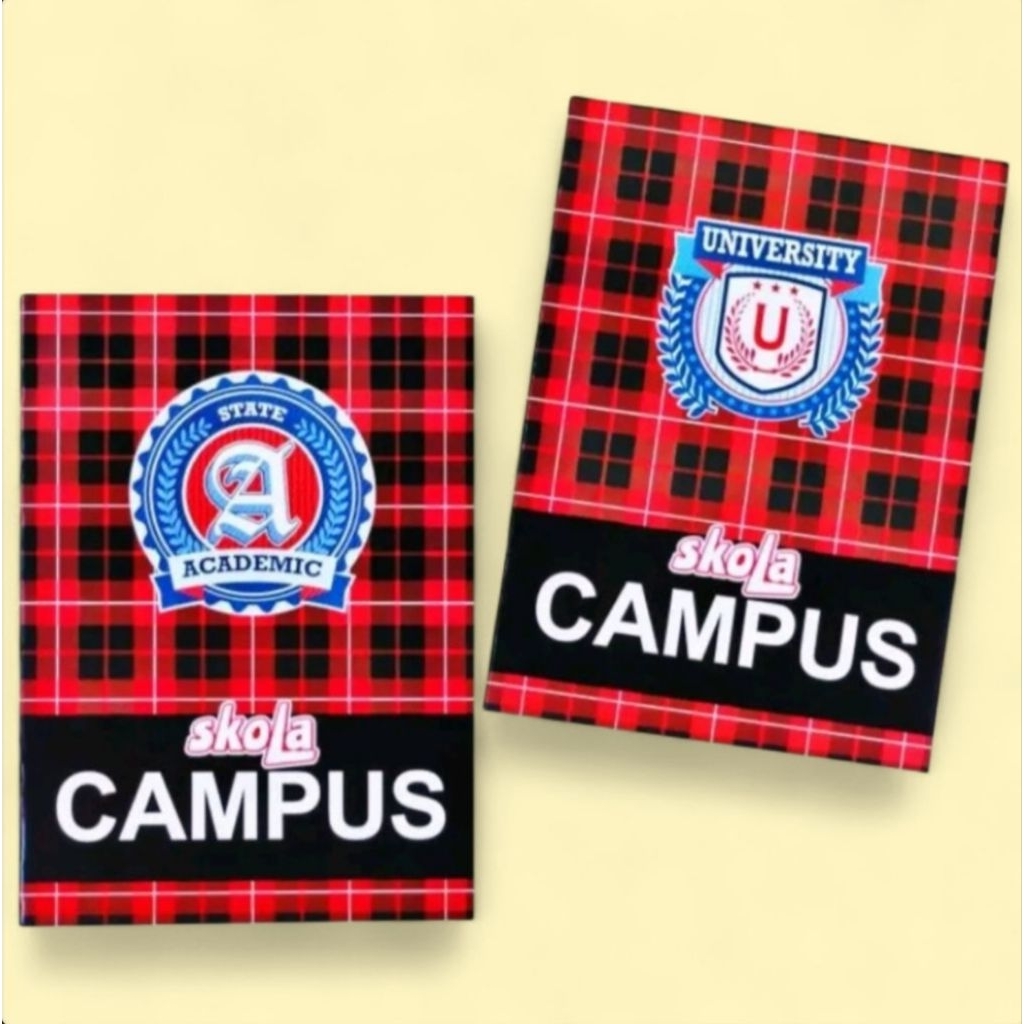 

( 10 Buku ) Buku Tulis Campus SKOLA 50 lembar by Sidu