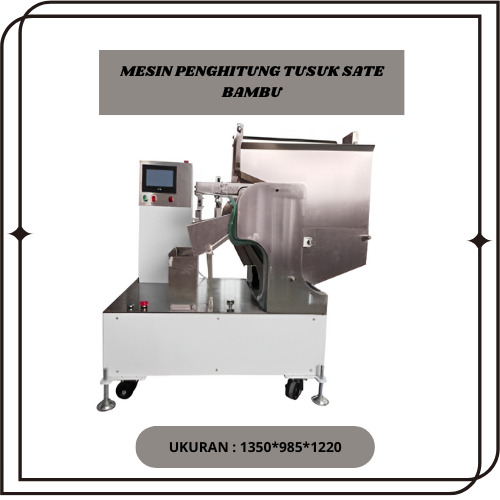 MESIN PENGHITUNG TUSUK SATE BAMBU NZDSJ - 100 | MESIN PENGHITUNG TUSUK SATE BAMBU OTOMATIS | MESIN P