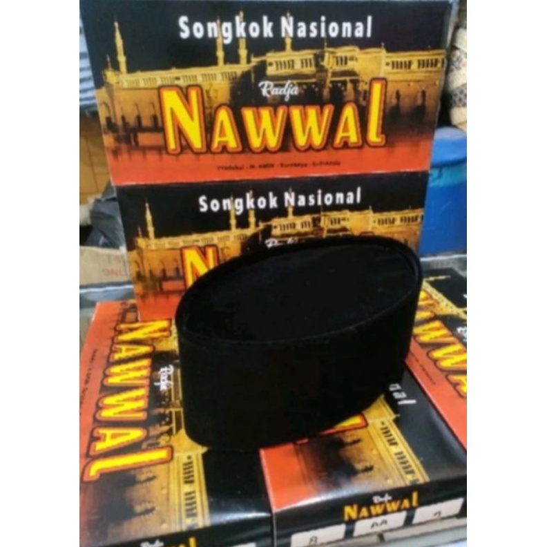 KODE K56T GROSIR Songkok Hitam Nawwal Original Peci Hitam Nawwal Kopiah Hitam Nawwal Original