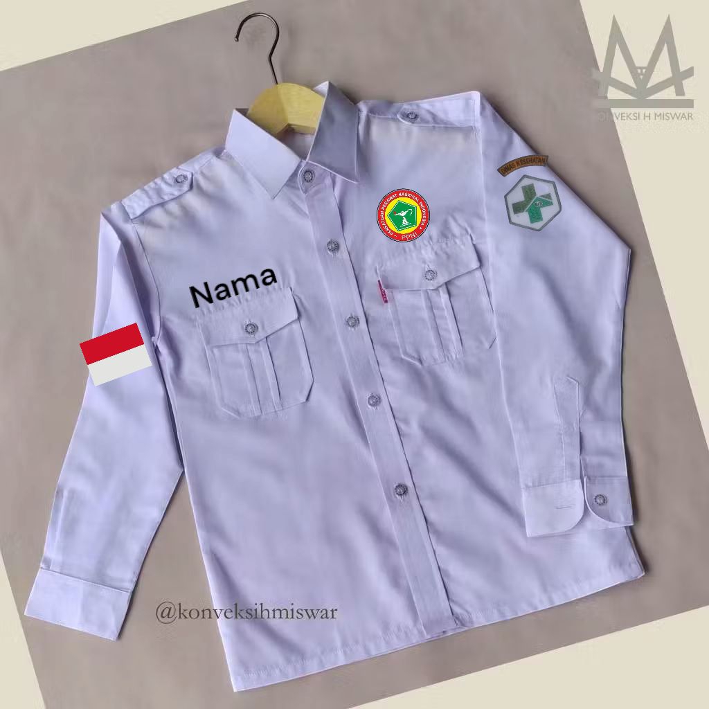 kemeja kerja baju pdh seragam kerja ppni perawat