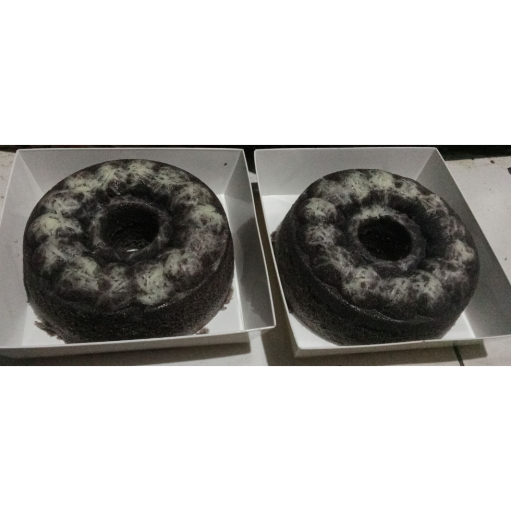 

Bolu ketan hitam keju lumer Viral