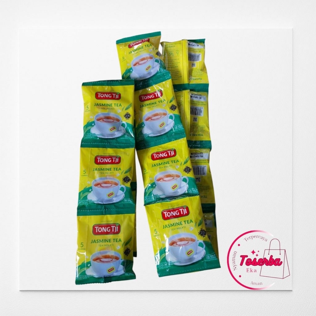 

Teh Tong Tji Jasmine Tea Sachet // Teh Celup Tong Tji Per Renceng (1 Sachet Isi 5 Kantong x 10pcs)