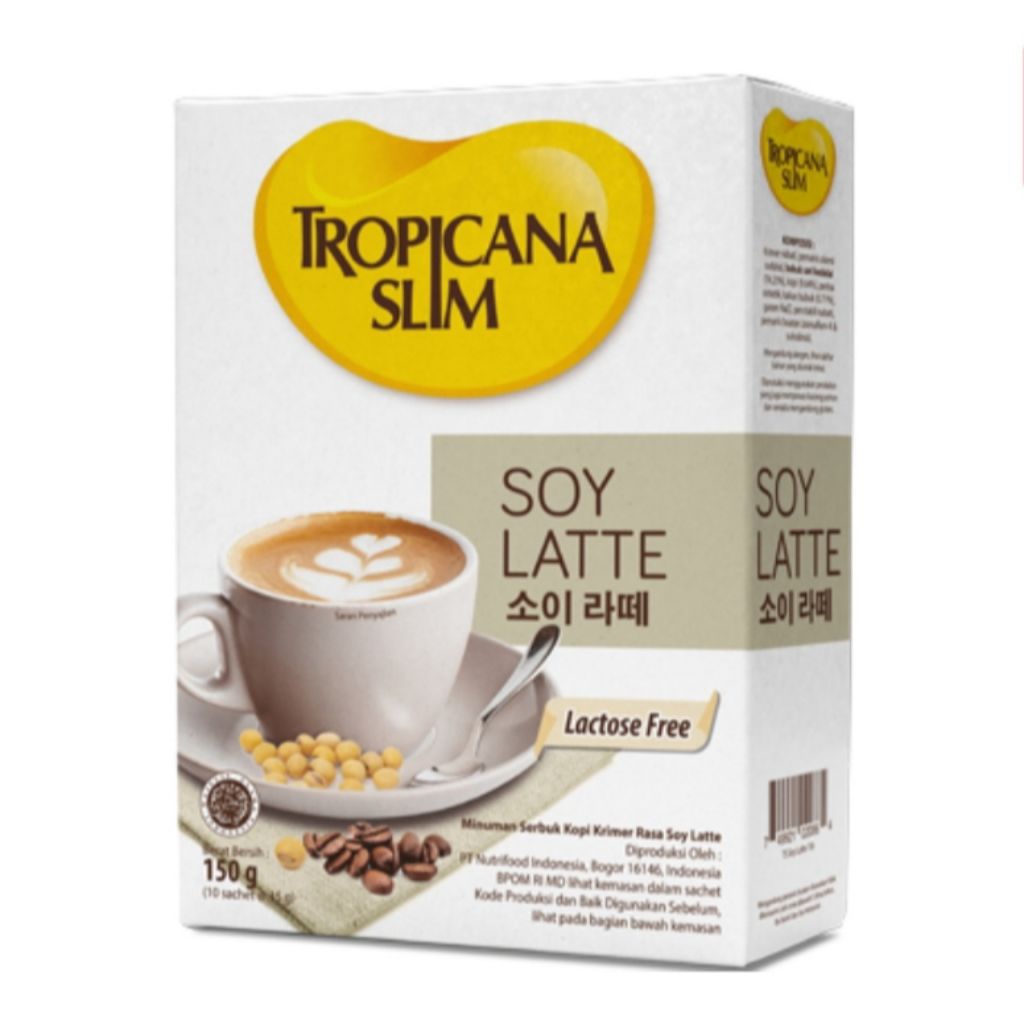 

Tropicana Slim Soy Latte 150gr