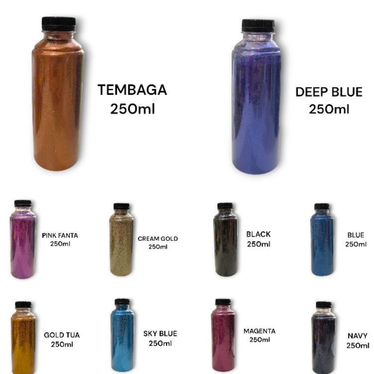 

KODE G39L Glitter Bubuk Serbuk 25ml