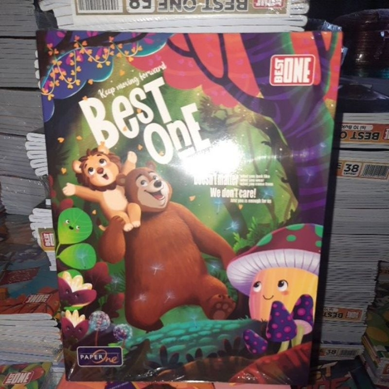 

BUKU TULIS BEST ONE 58 LEMBAR PAPER STATIONARY >>DISARANKAN PAKAI BUBBLE WRAP APABILA PESAN INGIN AMAN >>