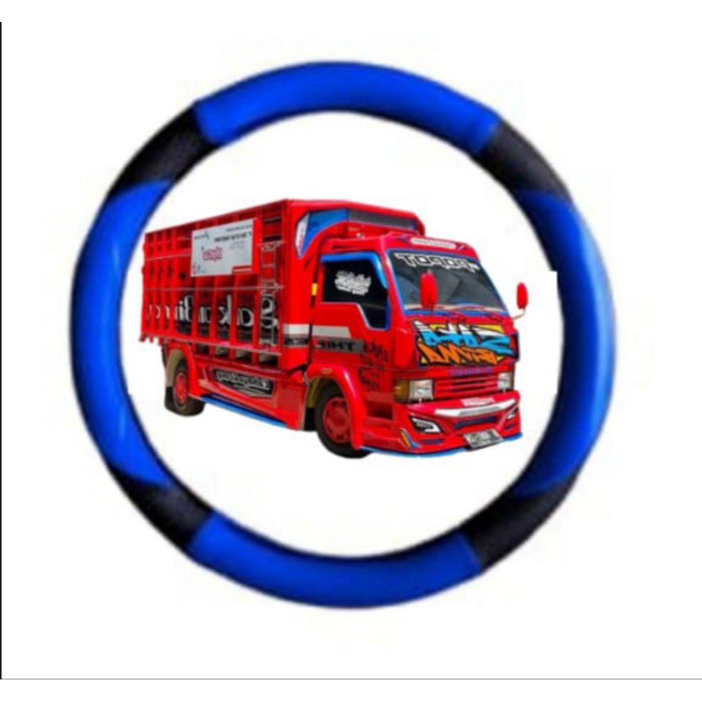Sarung Stir Mobil Mitsubishi Truk Canter / Cover Stir Mobil Truk Canter / Sarung Stir Mobil Truk Can