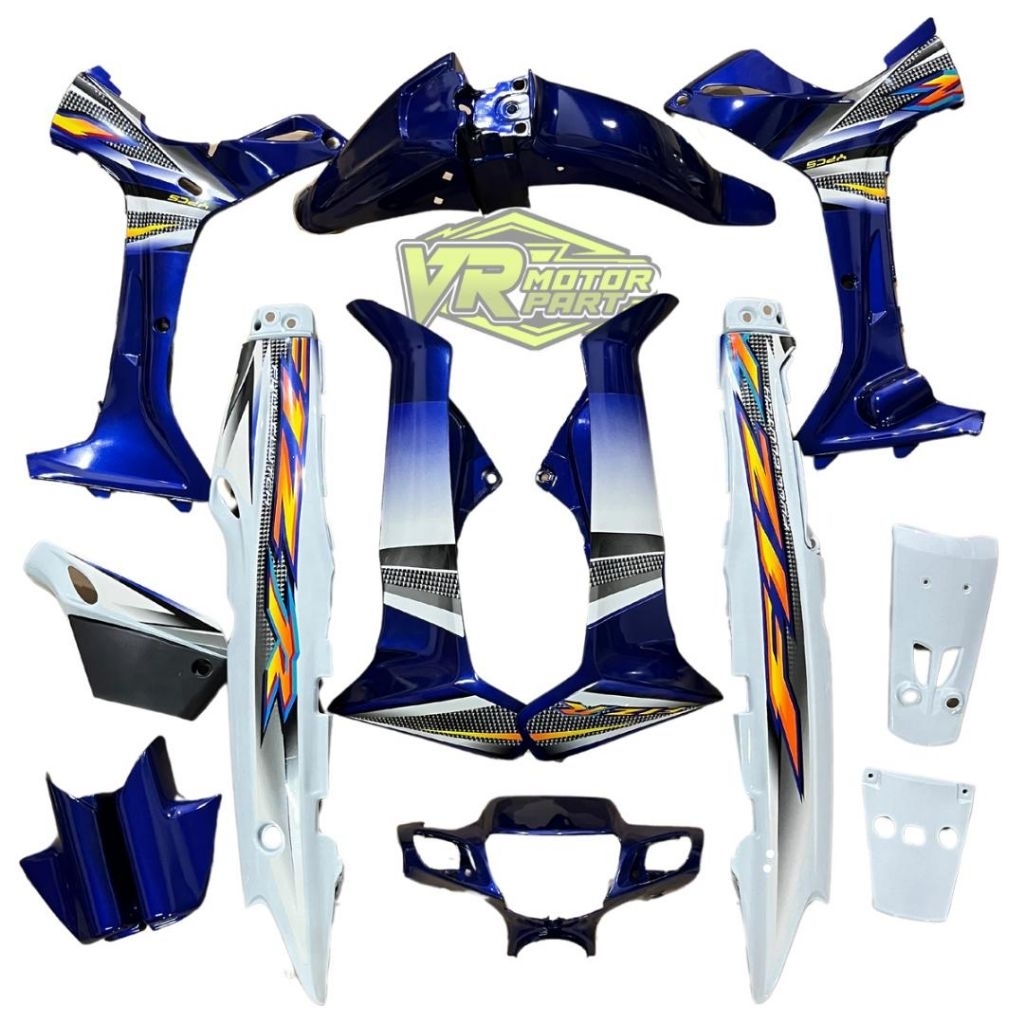 BODY FIZ R FULL SET HALUS PUTIH BIRU