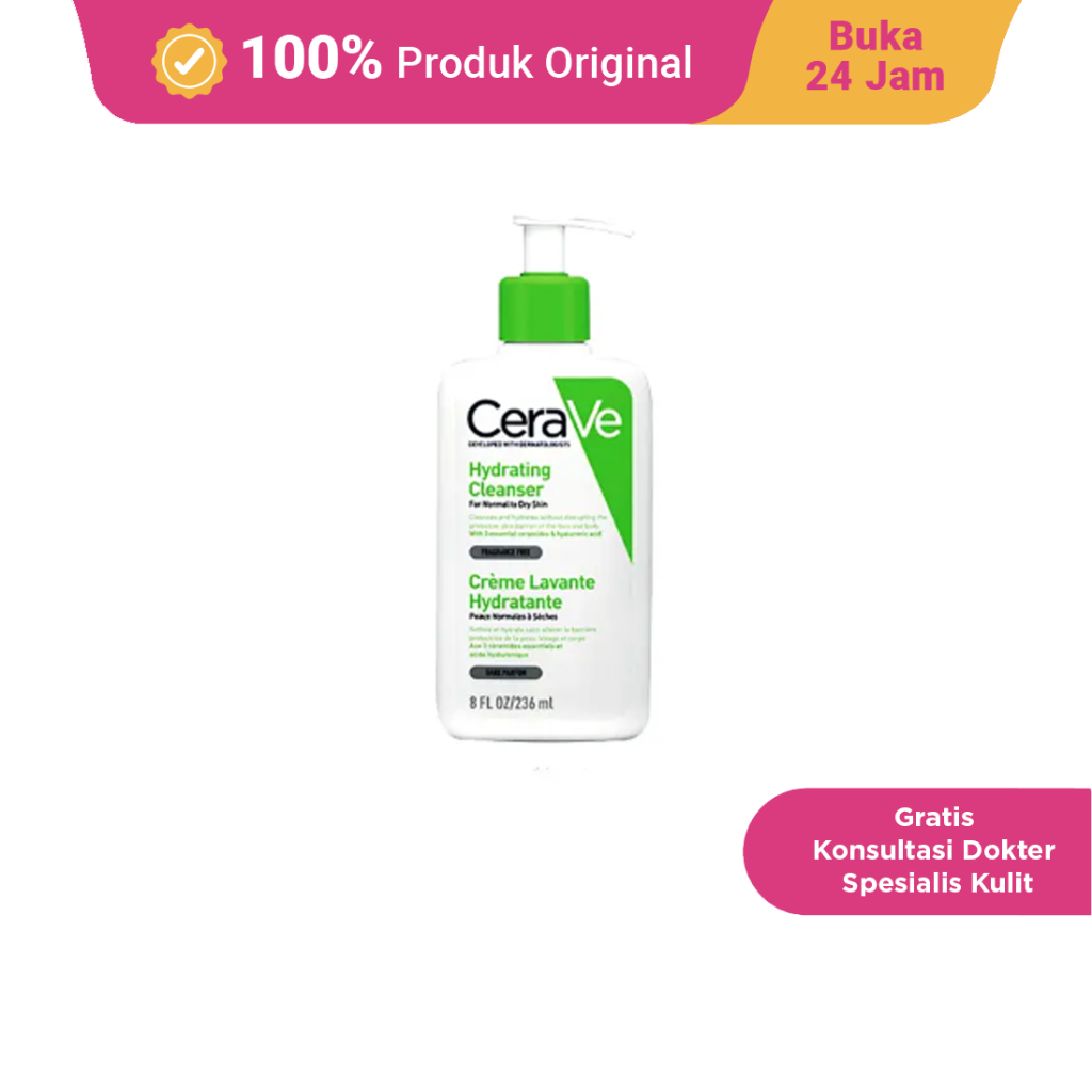 CeraVe Hydrating Cleanser 236 ml