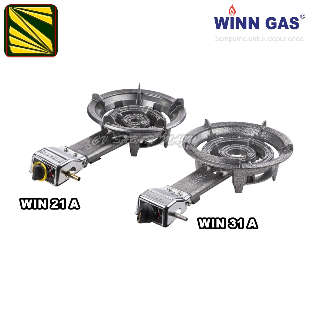 Win Gas Kompor Gas Martabak / Kompor Mawar / Kompor Komersil / Kompor tekanan tinggi 21A & 31 A
