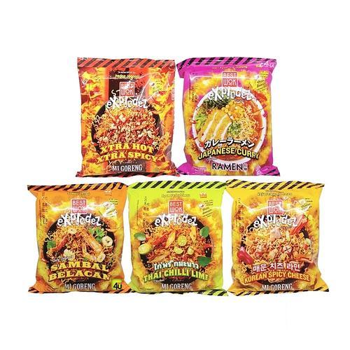 

Best Wok Mie Goreng Best Wok Explodez Xtra Hot Xtra Spicy Noodle Best Wok Explodez Mie Burung Dara