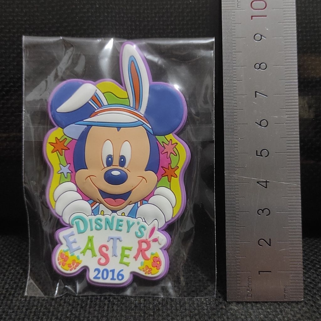 Souvenir Magnet Kulkas Tokyo Disney Resort Disneyland Easter 2016 Original Jepang